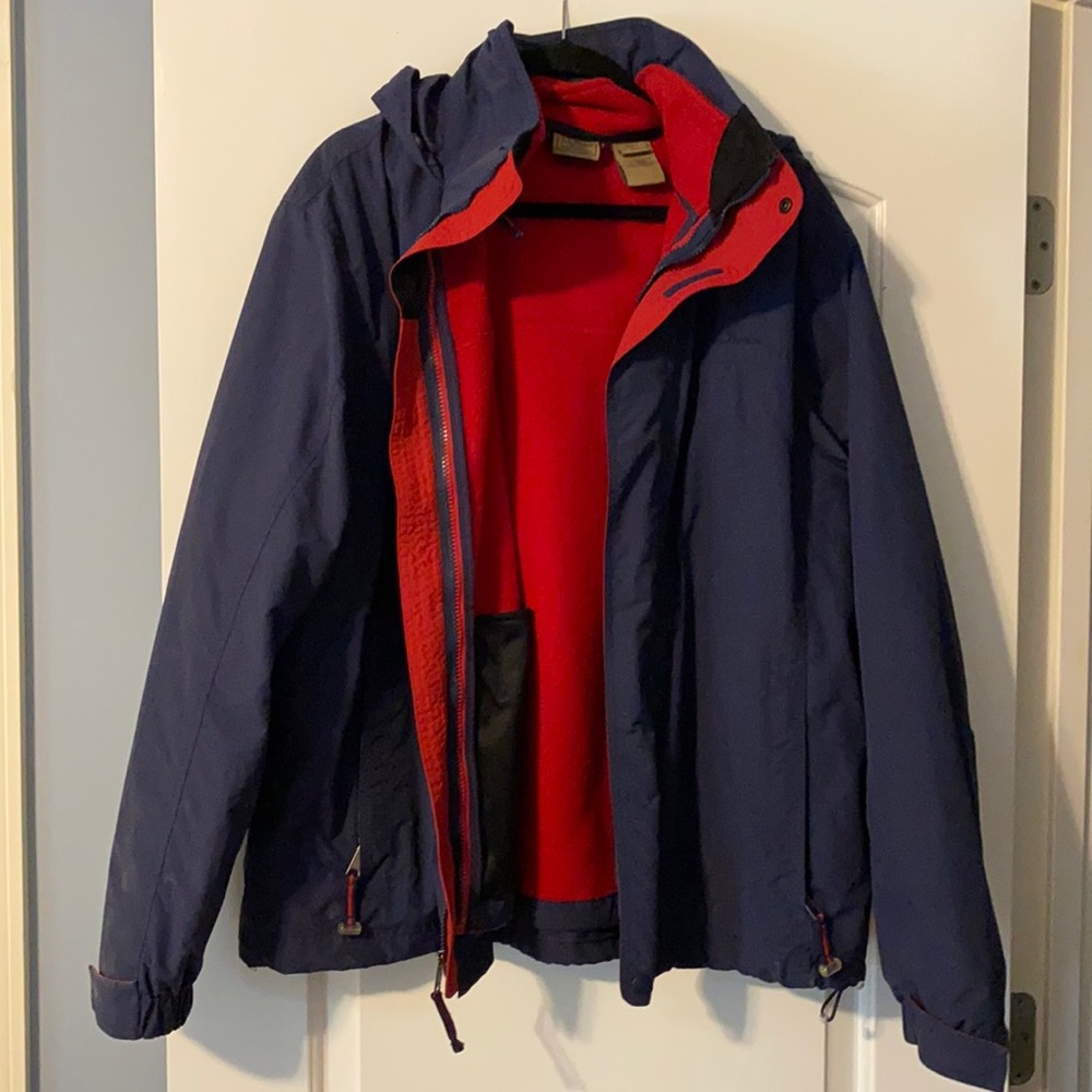 LL Bean 3 in 1 Jacket